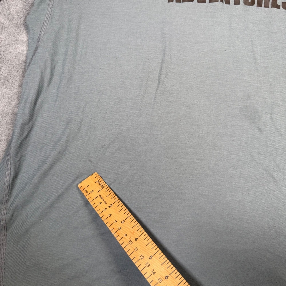 Lot of 2 Patagonia Capilene Cool Trail Mens L Alpine Adventures Blue Gray Shirts - Picture 11 of 16